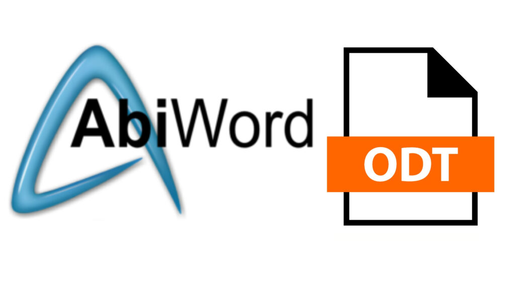 open ODT file in AbiWord